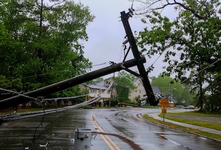 What to do near a downed power line.
